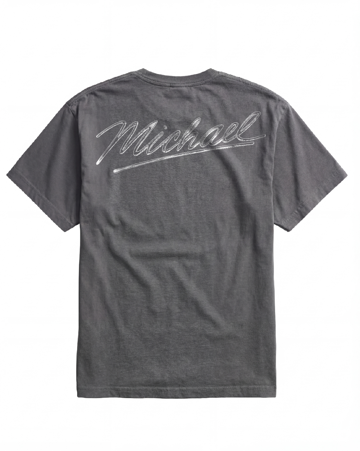Michael Poster Tee - Grey